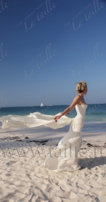 Свадебное платье с моделирующим корсетом